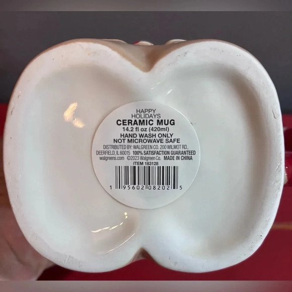 NWT Holiday Gingerbread Coffee Cup Mug 14.4 Fl ounces - Picture 6 of 6